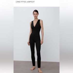 Zara Long Fitted Jumpsuit